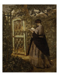 La lecture Lámina giclée por Thomas Couture