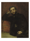 Portrait d'Adrien Barthe Giclee-trykk av Léon Joseph Florentin Bonnat