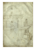 Résurrection de Lazare Lámina giclée por Jacopo Bellini Résurrection de Lazare Lámina giclée por Jacopo Bellini