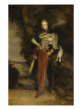 Portrait en pied du duc de Chartres (1810-1842) reproduction procédé giclée par Ary Scheffer
