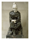 Prisonnier barbare assis reproduction procédé giclée