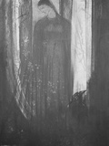 Raven Reproduction procédé giclée par Odilon Redon
