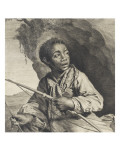 Portrait d'un ne Giclée-Druck von Johannes Visscher