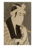 Portrait d'acteur de kabuki (okubi-e), l'acteur matsumoto Kôshirô IV Lámina giclée por Tôshûsai Sharaku