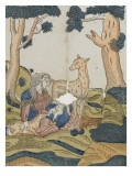 Sainte Geneviève de Brabant Lámina giclée Sainte Geneviève de Brabant Lámina giclée