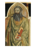 Polyptyque. Panneau de droite : saint André Giclée-Druck von Turino Vanni