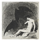 Saint Sébastien mangé par les chauves- souris. Giclée-Druck von Jean Jacques Henner