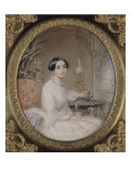 Portrait de la Baronne de Schlichting Giclee Print by Christina Robertson