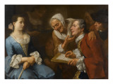 La Séance de portrait Giclée-tryk af Gaspare Traversi La Séance de portrait Giclée-tryk af Gaspare Traversi