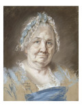 Portrait de la mère de l'artiste reproduction procédé giclée par Joseph Ducreux