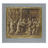 La Présentation au temple Giclée-tryk af Raffaello Sanzio La Présentation au temple Giclée-tryk af Raffaello Sanzio