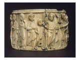 Pyxis with Figurative Scenes: the Miracles of Christ Giclee Print