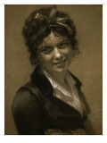 Portrait de Marie-françoise Constance Mayer-Lamartinière(1774-1821) Reproduction procédé giclée par Pierre Paul Prud'hon