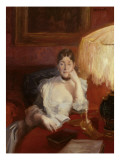 Portrait de la Princesse Mathilde reproduction procédé giclée par Albert Besnard
