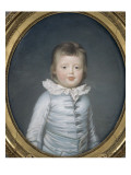 Portrait de Charles Ferdinand de Bourbon, duc de Berry (1778-1820) à cinq ans Giclee-trykk av Joseph Boze Portrait de Charles Ferdinand de Bourbon, duc de Berry (1778-1820) à cinq ans Giclee-trykk av Joseph Boze