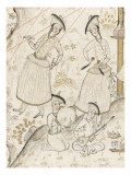 Chasse princière Lámina giclée Chasse princière Lámina giclée