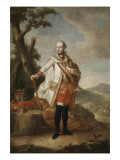 Portrait de Joseph II, empereur d'Autriche (1741-1790), porte l'ordre de la toison d'Or Lámina giclée por Anton von Maron