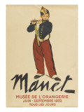 Affiche : Manet Reproduction procédé giclée