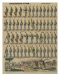 Infanterie russe Lámina giclée