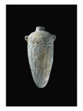Petit flacon égyptisant à décor nilotique Lámina giclée
