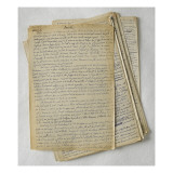 Manuscrit par Marcel  Aymé Giclee Print
