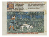 Le Livre de la chasse de Gaston Phébus Reproduction procédé giclée