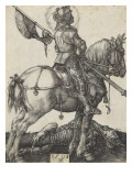 Saint Georges Reproduction procédé giclée par Albrecht Dürer