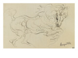 Etude de cheval Gicleetryck av Louis Anquetin Etude de cheval Gicleetryck av Louis Anquetin