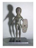 Statuette de dieu guerrier gaulois Reproduction procédé giclée