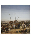 Prise de la Smala d'Abd-el-Kader par le duc d'Aumale à Taguin , le 16 mai 1843 Lámina giclée por Horace Vernet Prise de la Smala d'Abd-el-Kader par le duc d'Aumale à Taguin , le 16 mai 1843 Lámina giclée por Horace Vernet
