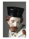 Saint Jean Népomucène (v.1330-1393) reproduction procédé giclée par Johann-Joachim Kaendler