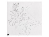 Etude pour les Chimères Giclee Print by Gustave Moreau