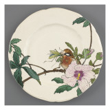 Service Lambert-Rousseau : assiette plate Reproduction procédé giclée par Henri Lambert
