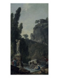 Petit paysage Giclee Print by Hubert Robert