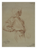 Etude de jeune garçon reproduction procédé giclée par Emile Levy