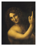 Saint Jean Baptiste Lámina giclée por Leonardo da Vinci Saint Jean Baptiste Lámina giclée por Leonardo da Vinci