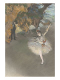 l'Etoile ou Danseuse sur scène Lámina giclée por Edgar Degas