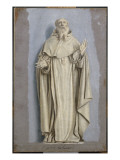 Saint Pierre Nolasque debout et en extase reproduction procédé giclée par Laurent de La Hyre