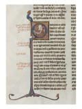 Oeuvres scientifiques par Aristote. Initiale historiée Lámina giclée Oeuvres scientifiques par Aristote. Initiale historiée Lámina giclée