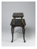 Table à thé à deux plateaux Giclée-Druck von Gabriel Viardot