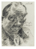 Selbstbildnis (Autoportrait) reproduction procédé giclée par Lovis Corinth