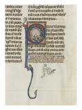 Oeuvres scientifiques par Aristote. Initiale historiée Lámina giclée Oeuvres scientifiques par Aristote. Initiale historiée Lámina giclée