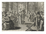 Le bal Lámina giclée por Abraham Bosse Le bal Lámina giclée por Abraham Bosse
