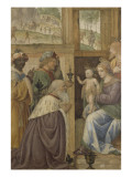 L'Adoration des Mages Wydruk giclee autor Bernardino Luini