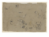 études de têts de lions Giclee-trykk av Pieter Boel études de têts de lions Giclee-trykk av Pieter Boel