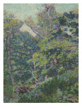 Soleil dans les arbres reproduction procédé giclée par Georges Lacombe