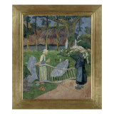 La barrière fleurie, Le Pouldu Giclee Print by Paul Serusier