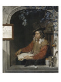 L'Apothicaire, dit aussi le Chimiste Lámina giclée por Gabriel Metsu