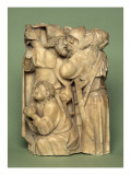 Saint Jean, pharisiens et soldats au Calvaire reproduction procédé giclée