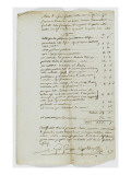 Etat des dépenses faites par Francesco Braccini Lámina giclée Etat des dépenses faites par Francesco Braccini Lámina giclée